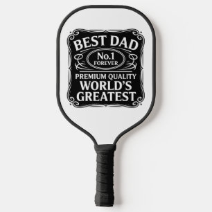 Best Dad Ever Pickleball Paddle