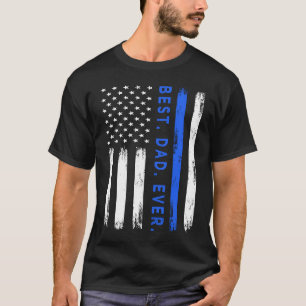 Best dad ever Police officer Father's day Police T-Shirt