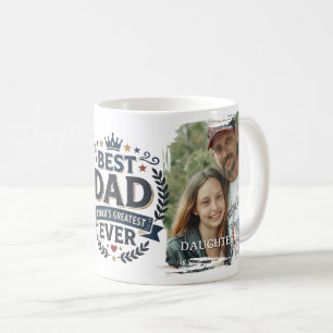 BEST DAD EVER RETRO CUSTOM Mug