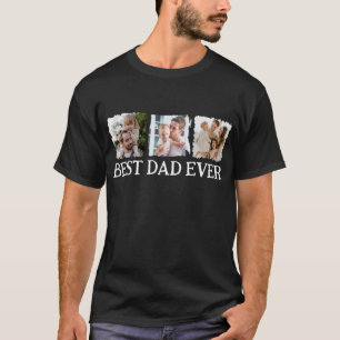 Best Dad Ever, Room for 3 Square Stylised Photos T-Shirt