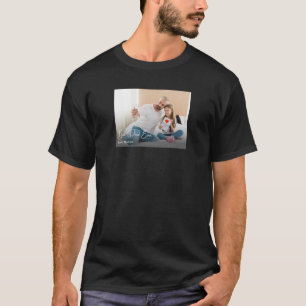 Best Dad Ever Simple Custom Photo T-Shirt
