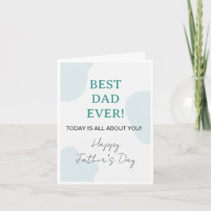 Best Dad Ever - Simple Father's Day Invitation