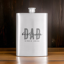 Best Dad Ever Since 20XX Modern Simple Preppy