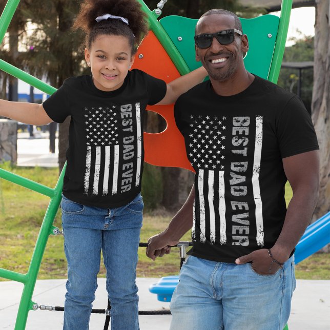 Best Dad Ever Thin Silver Line Corrections Officer T-Shirt (Creator Uploaded)