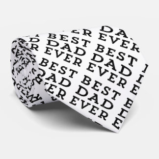 Best Dad Ever Tie