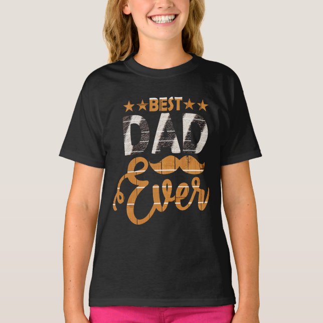 Best Dad Ever  Trucker Hat T-Shirt (Front)