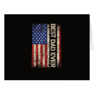 Best Dad Ever US American Flag Gifts for Father's