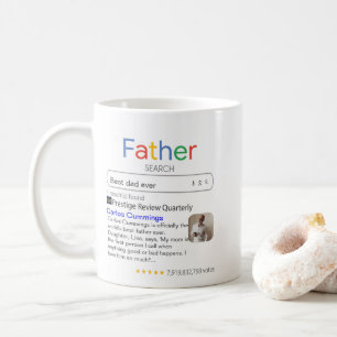 Best Dad Ever—Verified by Search Results Coffee Mug