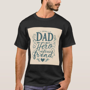 Best Dad Ever: Vintage-Inspired Father's Day T-Shirt