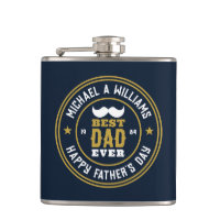 Best Dad Ever Vintage Retro Badge Father's Day