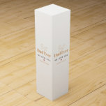 Best dad ever wine box<br><div class="desc">A beautiful,  elegant and modern gift to give to your dad for his birthday,  Father's Day or Christmas.
Personalise it with your name and a photo.</div>