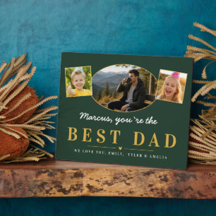 Best Dad Father’s Day Gift from Kids Photo Plaque