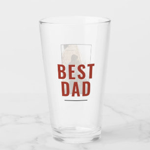 Best Dad Father`s Day Photo Glass