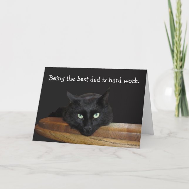 Best Dad Father's Day Card (Front)