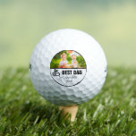 Best Dad | Father's Day Photo Golf Balls<br><div class="desc">Give your golf pro dad a Father's Day gift he can proudly use on the golf course! The perfect gift for any dad. Can be customised for any moniker - papa, pépé, grandad, grandpapa, grand-pére, grampa, gramps, grampy, geepa, paw-paw, pappou, pop-pop, poppy, pops, pappy, nonno, opa, baba, abuelo, tutu, saba,...</div>