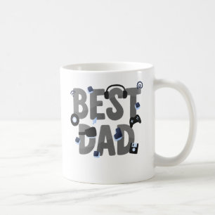 BEST DAD Gaming Dad Graphic  Coffee Mug