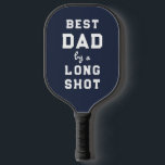 Best Dad Gift Pickleball Paddle<br><div class="desc">Creative "Best Dad" pickleball humour for your favourite father,  grandfather,  husband or stepdad.</div>
