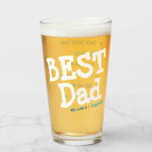 Best Dad Glass, best gift for Father's Day