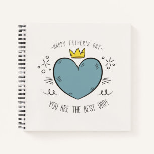 Best Dad Happy Father's Day Notebook