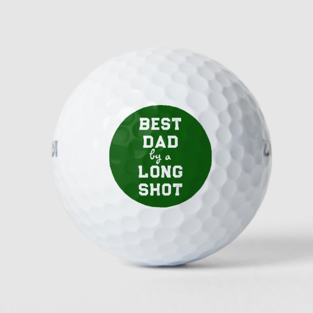 best dad humour golf balls (Front)