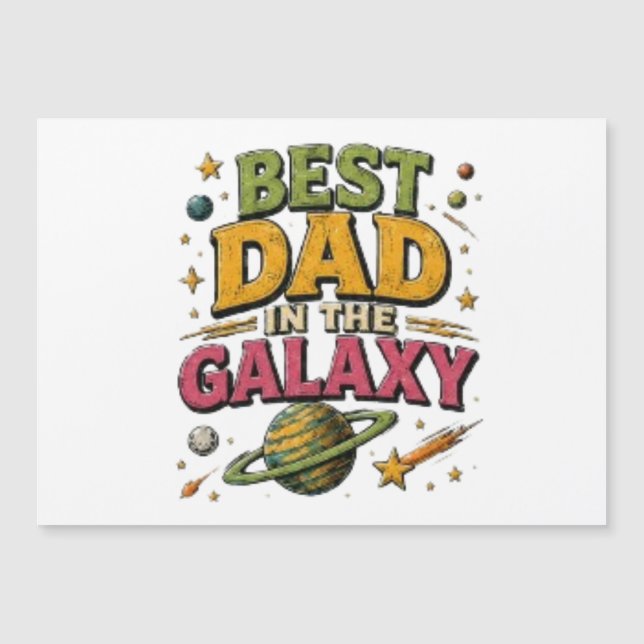 “Best Dad In The Galaxy” (Front)