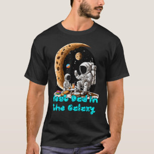 Best Dad In The Galaxy  Astronaut Dad And Son Gala T-Shirt