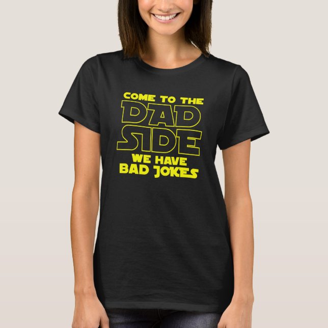 Best Dad In The Galaxy Daddy Sci Fi Father's Day T-Shirt (Front)