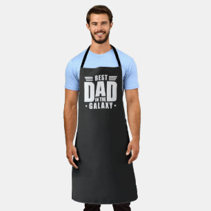 Best Dad in the Galaxy - Father's Day, Birthday Apron