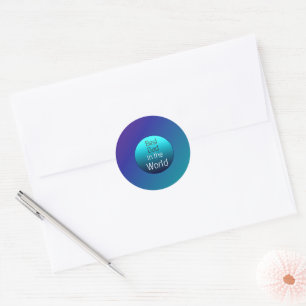 Best Dad in the World Fathers Day Stickers
