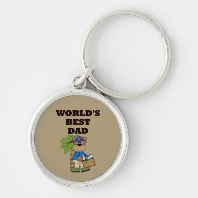 Best Dad Key Ring (Front)