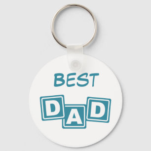 Best Dad Keychain Template