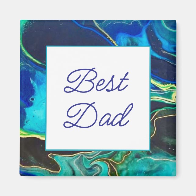 Best dad magnet (Front)