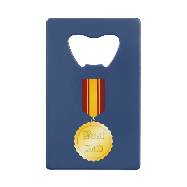 Best Dad Medal Brooch Father’s Day (Front)