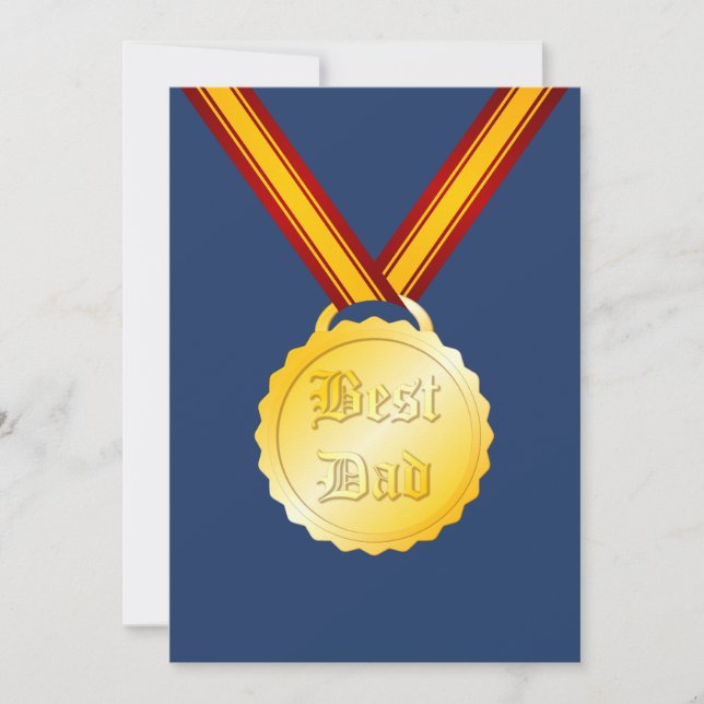 Best Dad Medal Father’s Day (Front)