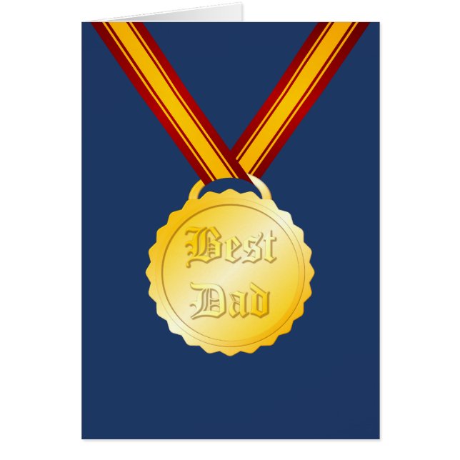 Best Dad Medal Father’s Day (Front)