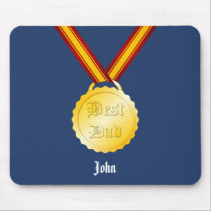 Best Dad Medal Father’s Day Mouse Pad