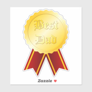 Best Dad Medal Ribbon Father’s Day