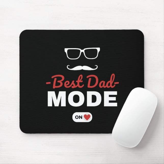 Best Dad Mode On Mouse Pad | Dad Desk Accessory (With Mouse)