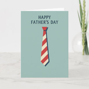 Best Dad Necktie Image Card