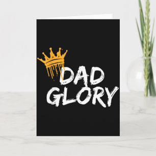Best Dad On Heart Simple And Elegant Design Card