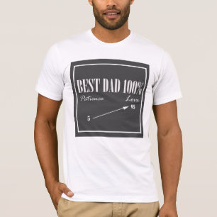 Best Dad Patience Love Arrow T-Shirt Top