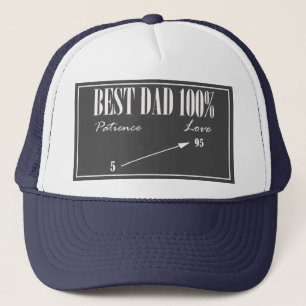 Best Dad Patience Love Arrow Trucker Hat Cap