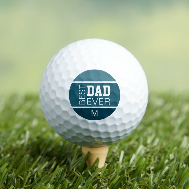 Best Dad Personalised Golf Balls (Insitu Tee)