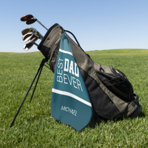 Best Dad Personalised Golf Towel