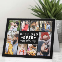 Best Dad Photo Collage Father's Day
