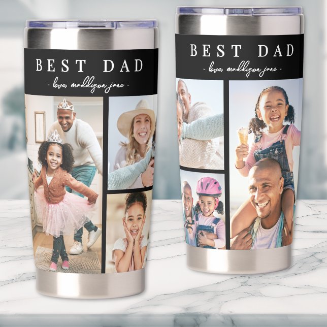 Best Dad Photo Collage Insulated Tumbler (Best Dad Photo Collage Insulated Tumbler)