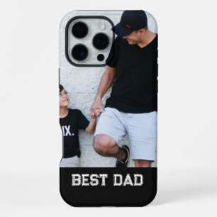 'Best Dad' Photo Customisable Father's Day  iPhone 16 Pro Max Case