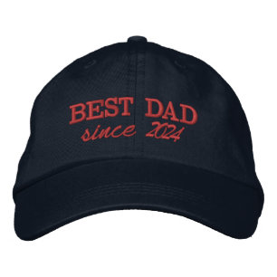 Best Dad Since Custom Modern Father day Embroidered Hat