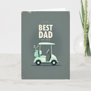 Best Dad Sporting Image Card