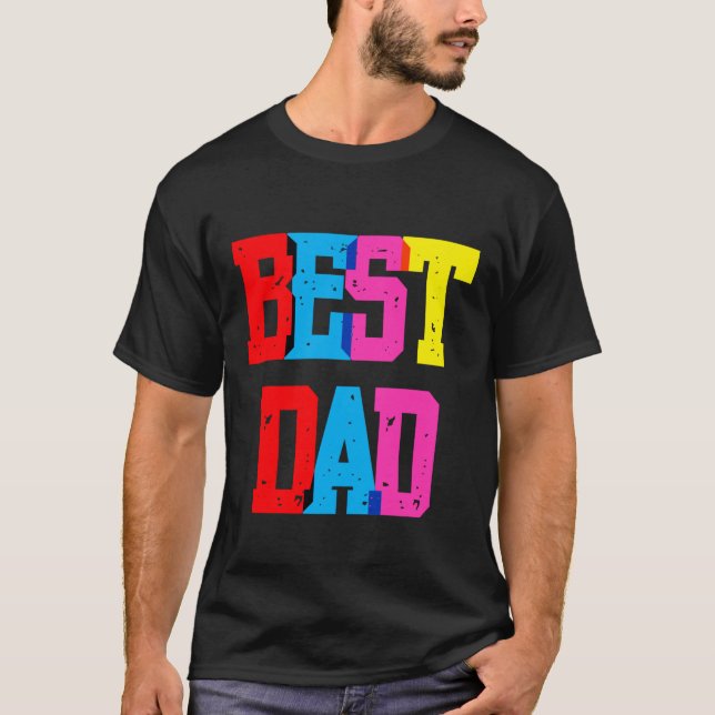 ‘BEST DAD’ T-Shirt (Front)